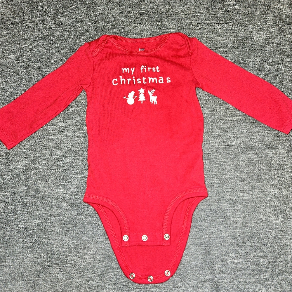 Just One You by Carter's My First Christmas bodysuit 9m
